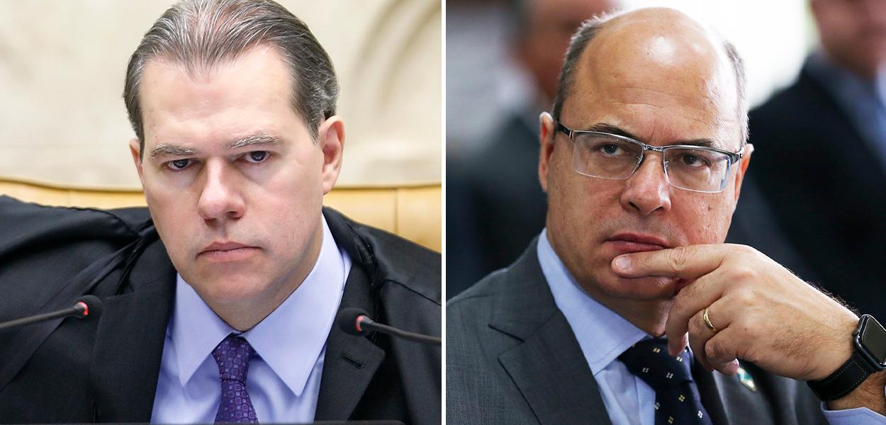 Dias Toffoli e Wilson Witzel