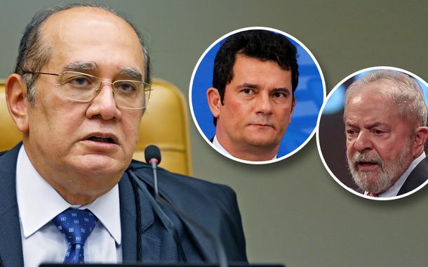 Gilmar Mendes, Sérgio Moro e Lula