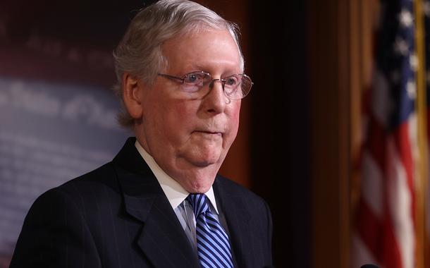 O republicano Mitch McConnell