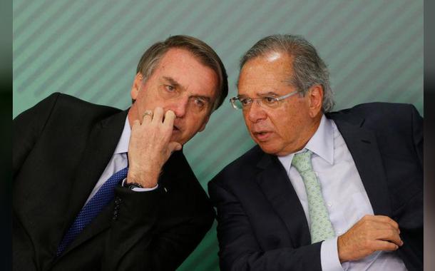 Jair Bolsonaro e Paulo Guedes