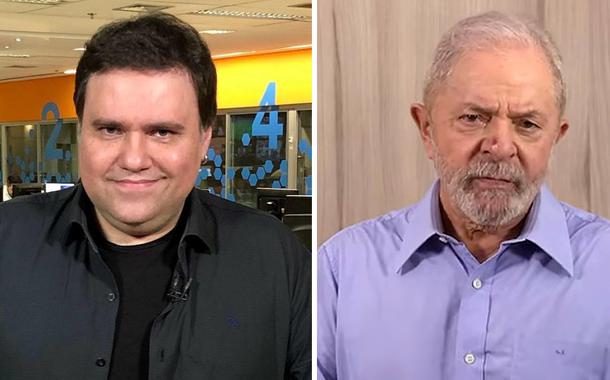 Rodrigo Rodrigues e o ex-presidente Lula