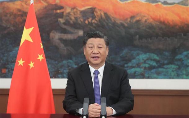 Xi Jinping em videoconferência instala reunião de Banco Asiático de Investimento e Infraestrutura