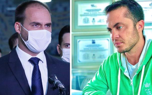 Eduardo Bolsonaro e Thammy Miranda