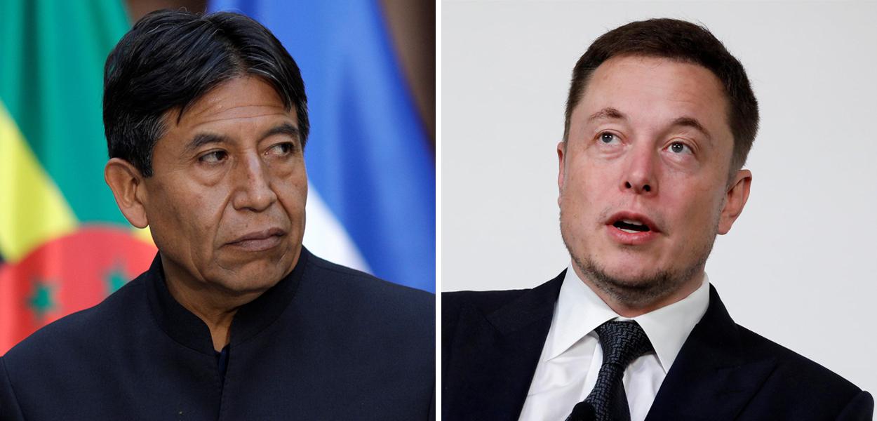 David Choquehuanca e Elon Musk