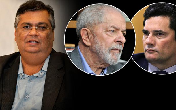 Flávio Dino, Lula e Sérgio Moro