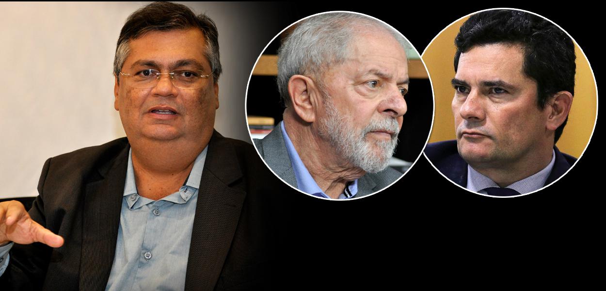 Flávio Dino, Lula e Sérgio Moro