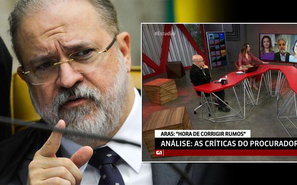 Augusto Aras e programa da Globonews