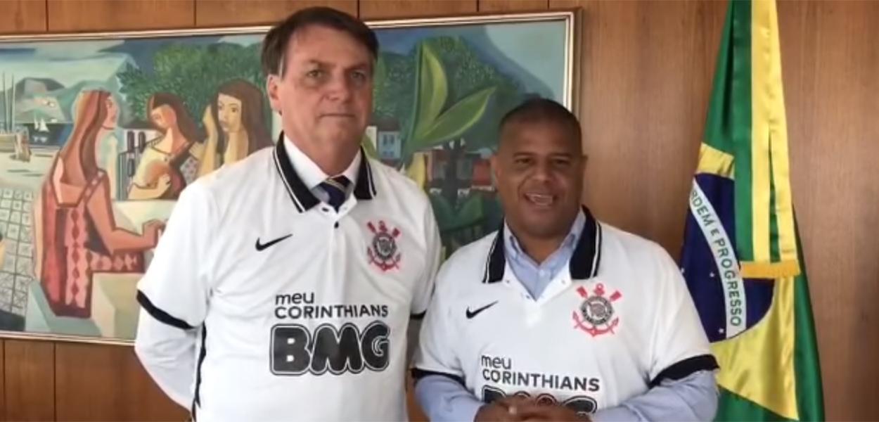 Jair Bolsonaro e Marcelinho Carioca
