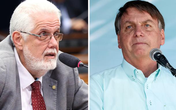 Jorge Solla e Jair Bolsonaro