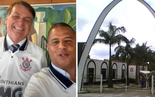 Jair Bolsonaro e Marcelinho Carioca