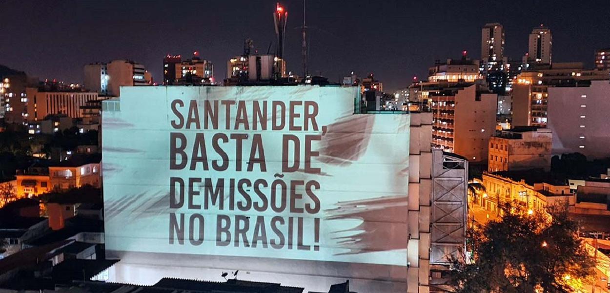 Bancários enfrentam Santander pelo mundo