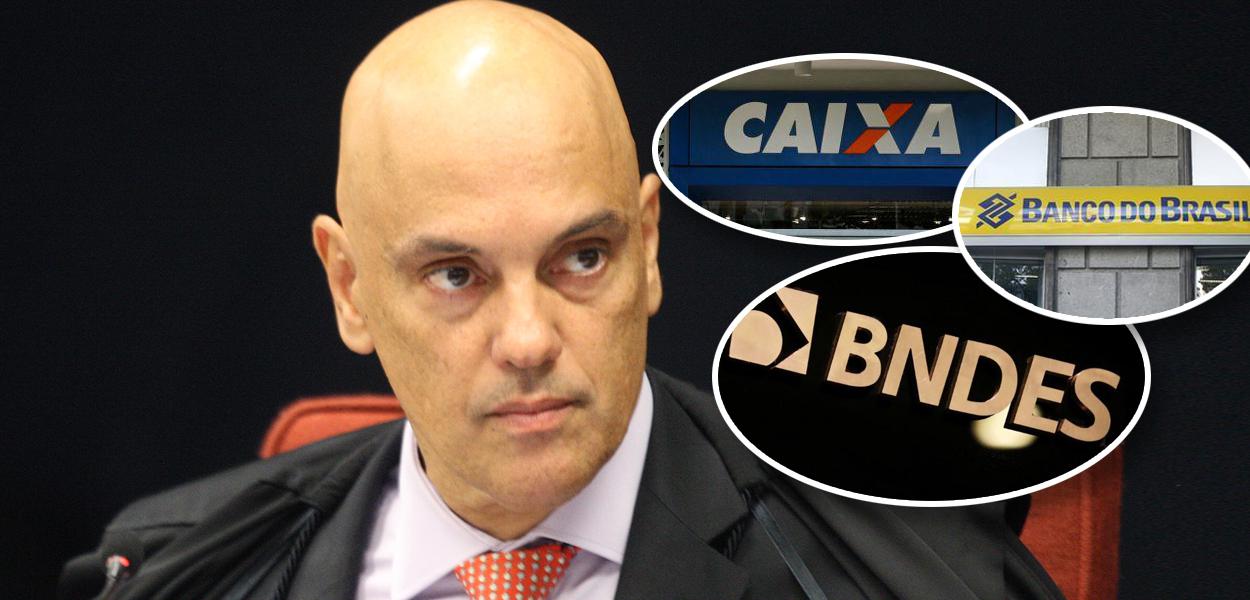 Alexandre de Moraes, Caixa Econômica Federal, Banco do Brasil e BNDES