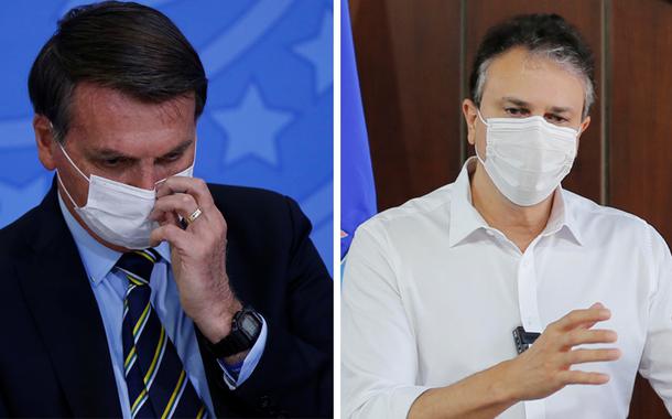 Jair Bolsonaro e Camilo Santana
