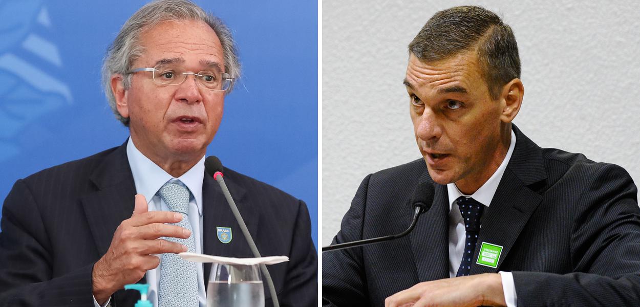 Paulo Guedes e André Brandão