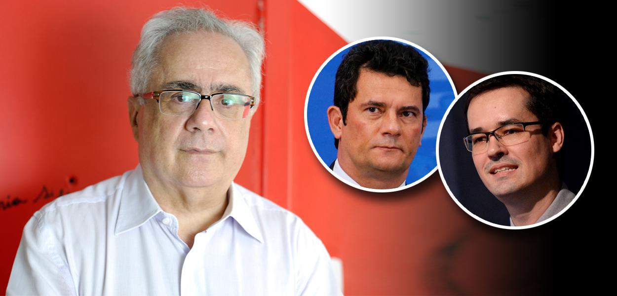 Luis Nassif, Sérgio Moro e Deltan Dallagnol