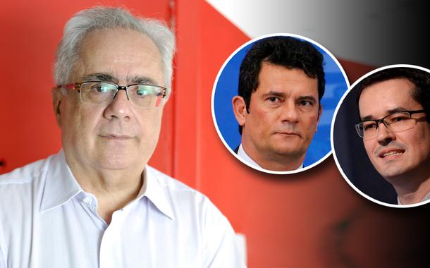 Luis Nassif, Sérgio Moro e Deltan Dallagnol