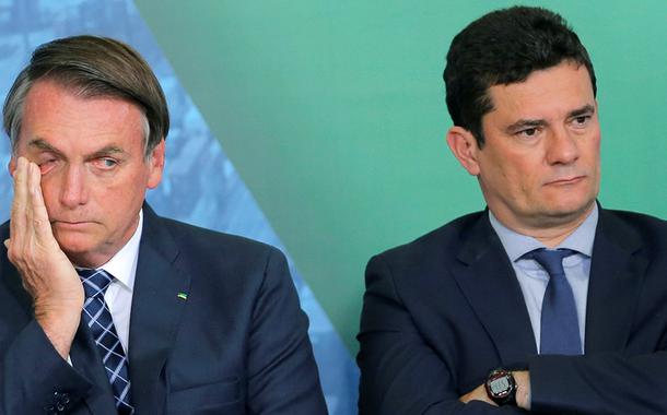 Jair Bolsonaro e Sergio Moro