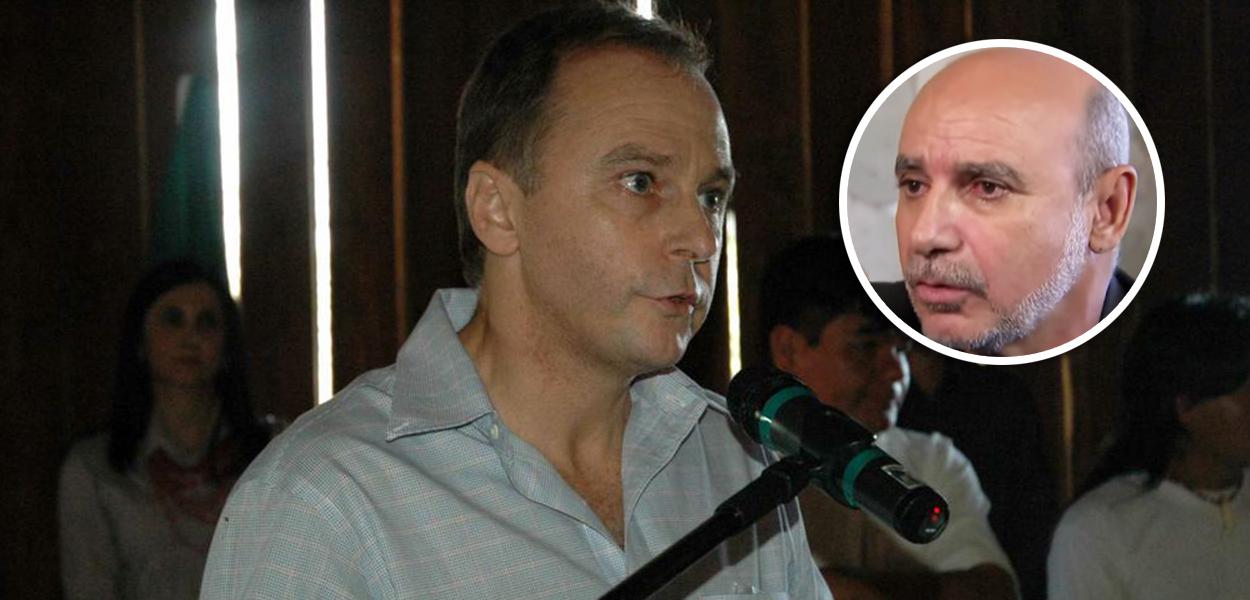 Roberto Luís Oppermann Thomé e Fabrício Queiroz