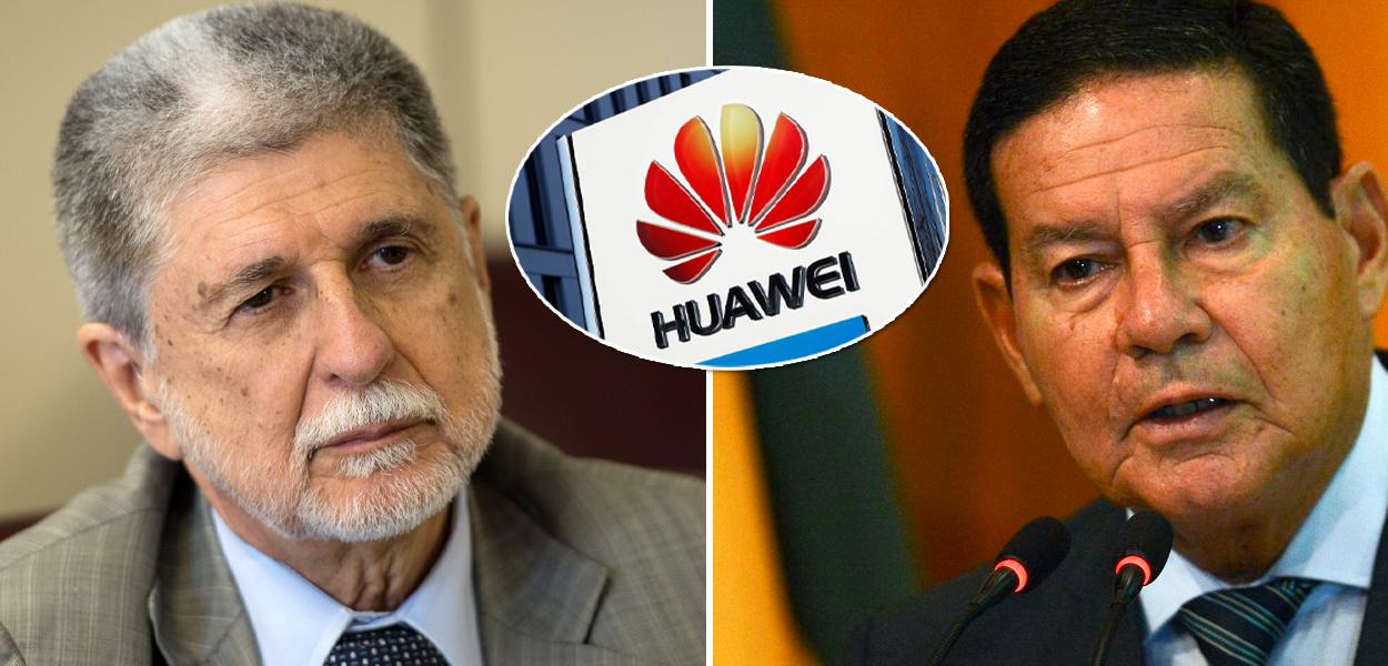 Celso Amorim e Hamilton Mourão