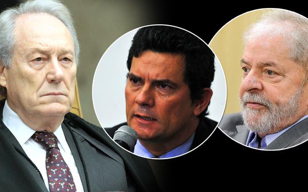 Ricardo Lewandowski, Sergio Moro e Lula