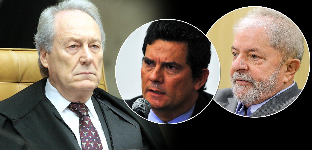 Ricardo Lewandowski, Sergio Moro e Lula