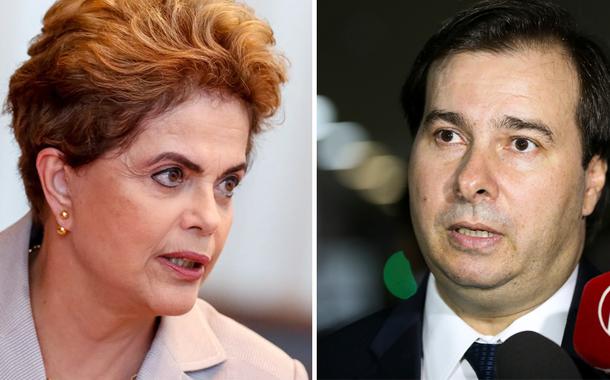 Dilma critica Rodrigo Maia, que defendeu Bolsonaro