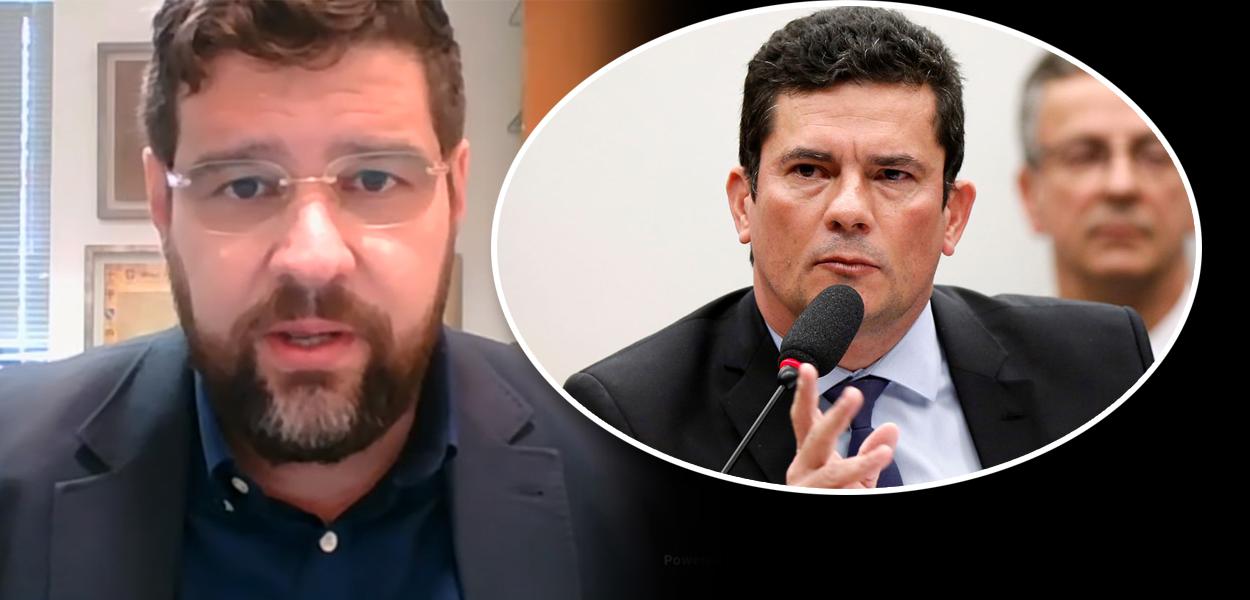 Marcelo Uchôa e Sérgio Moro (Foto: Reprodução | Reuters) Marcelo Uchôa e Sérgio Moro