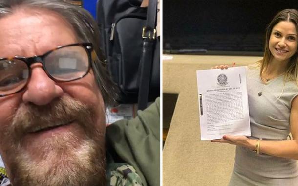 Ricardo Roriz e Mariana Maduro.