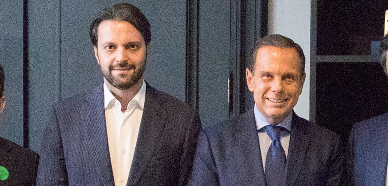 Alexandre Baldy e João Doria