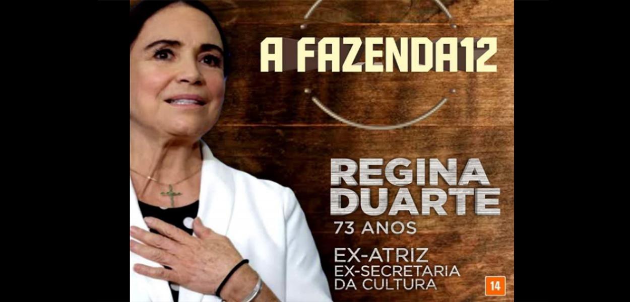 Após revelação de sonho de voltar para a Globo, internautas sugerem que Regina Duarte participe da Fazenda, na Record