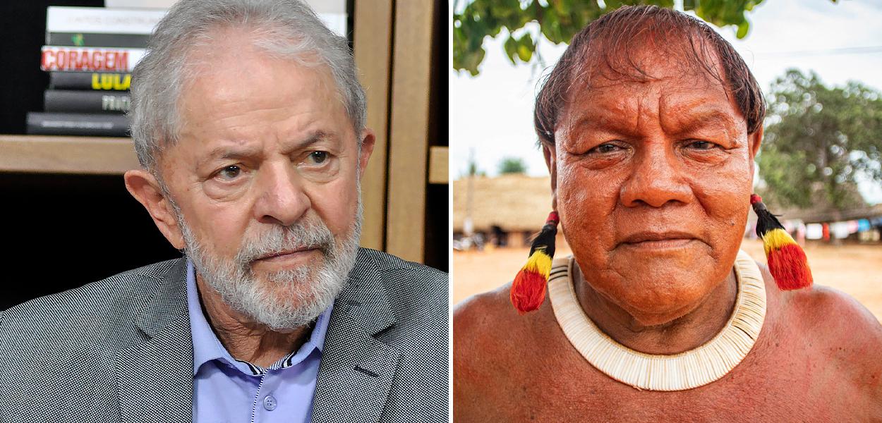 Lula e Cacique Aritana