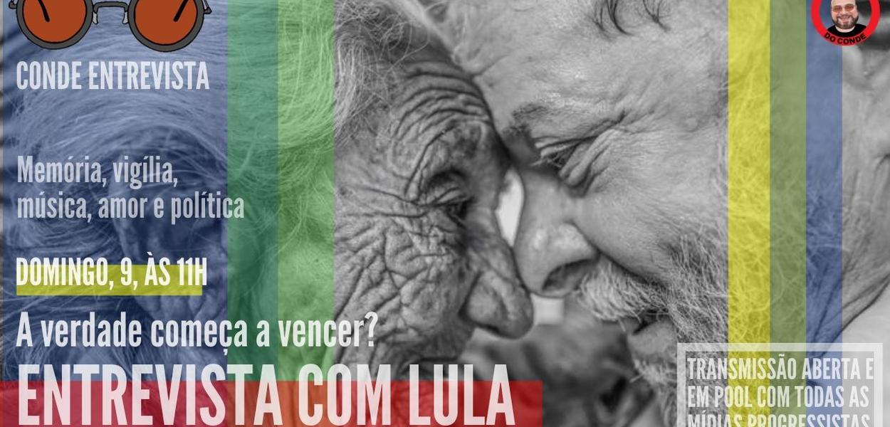 Conde entrevista Lula