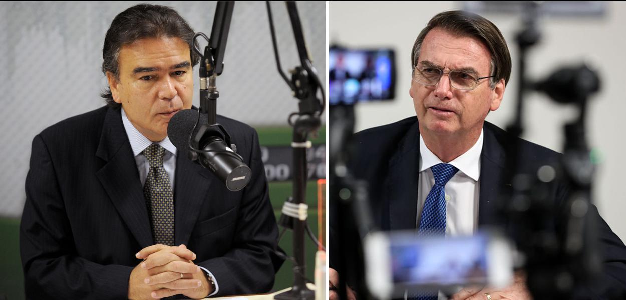 José Gomes Temporão e Jair Bolsonaro