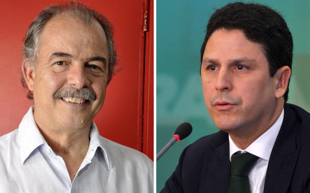 Aloizio Mercadante e Bruno Araújo