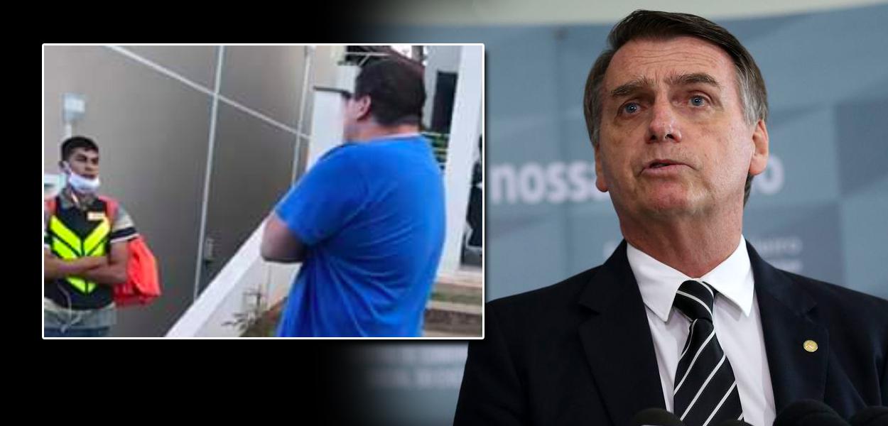 Entregador alvo de racismo e Jair Bolsonaro