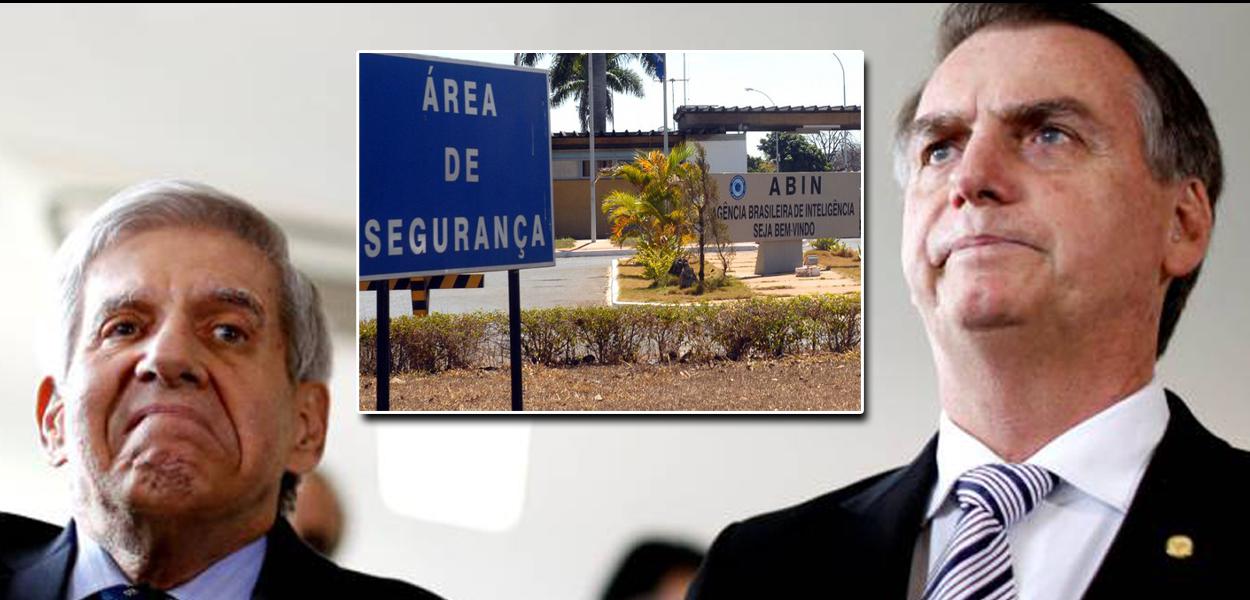 Augusto Heleno e Jair Bolsonaro