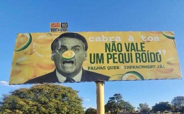 Outdoor com Bolsonaro