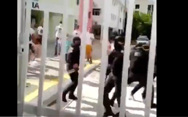 Repressão de estudantes no IFRN