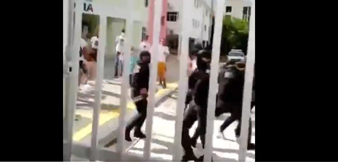 Repressão de estudantes no IFRN