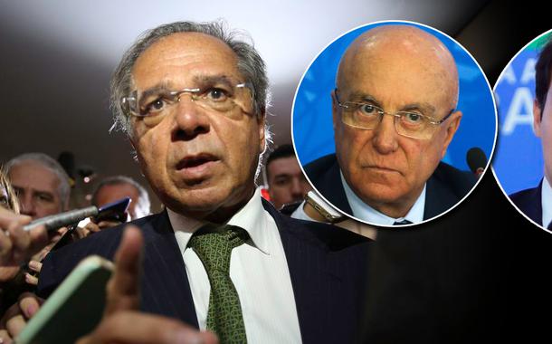Paulo Guedes, Salim Mattar e Paulo Uebel