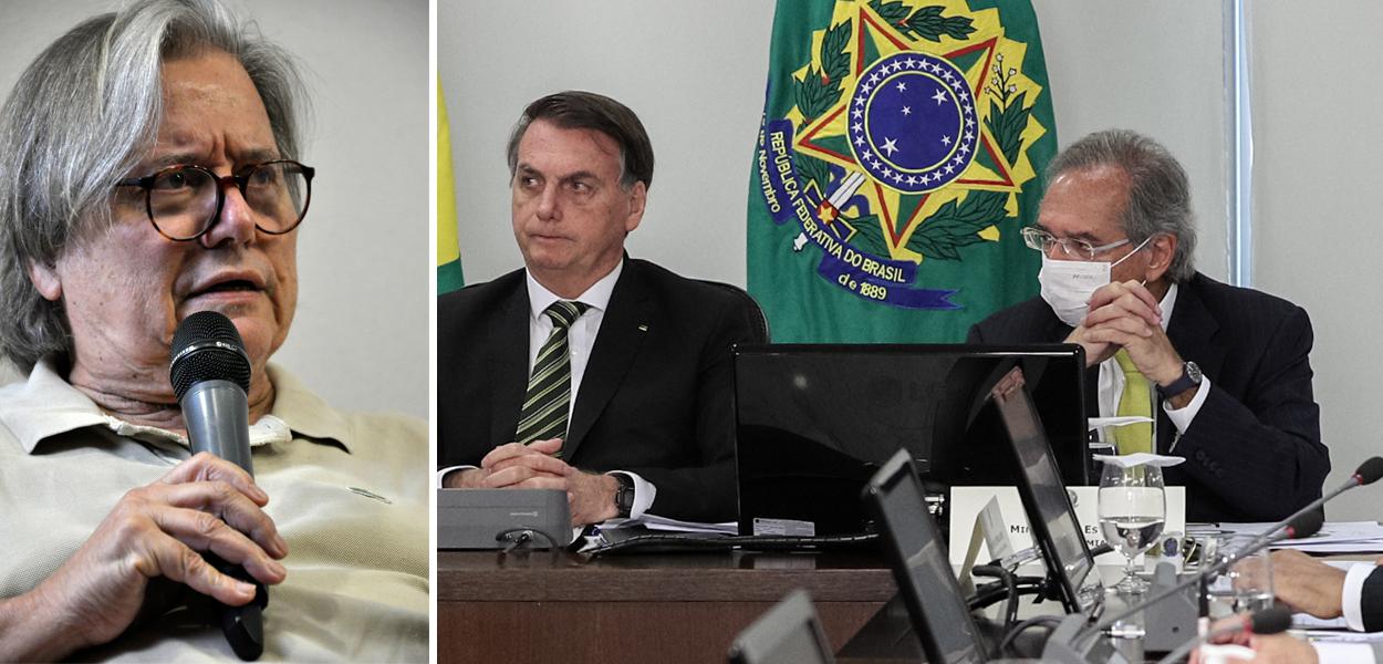 Paulo Moreira Leite, Jair Bolsonaro com Paulo Guedes