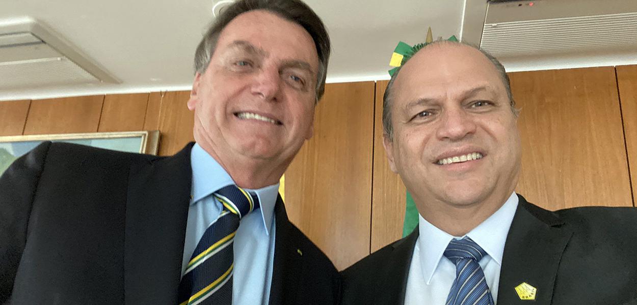 Ricardo Barros e Jair Bolsonaro