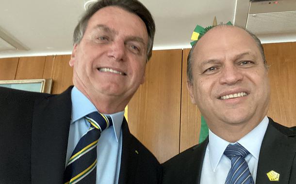 Ricardo Barros e Jair Bolsonaro