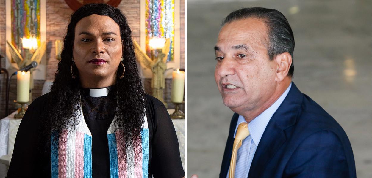 Alexya Salvador e Silas Malafaia