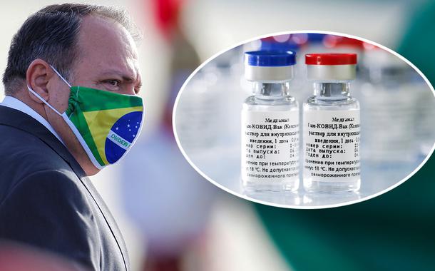 Eduardo Pazuello e vacina russa