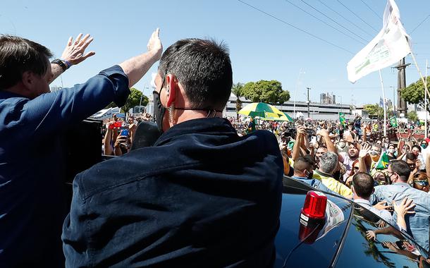 (Belém - PA, 13/08/2020) Presidente da República, Jair Bolsonaro, em Visita ao Porto de Belém