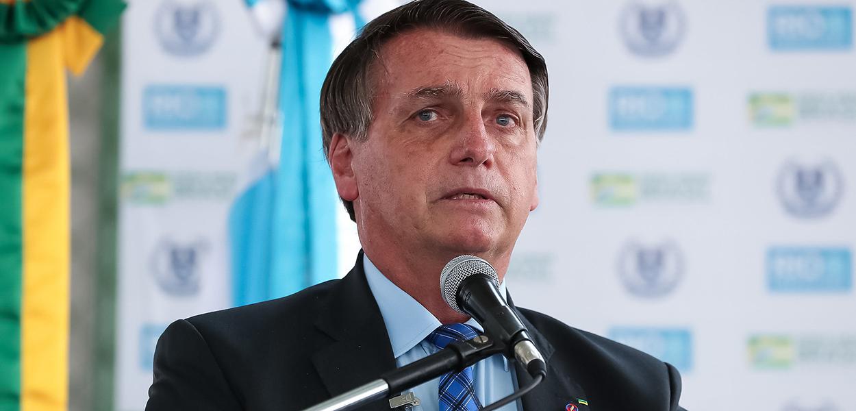 (Rio de Janeiro - RJ, 14/08/2020) Palavras do Presidente da República Jair Bolsonaro.