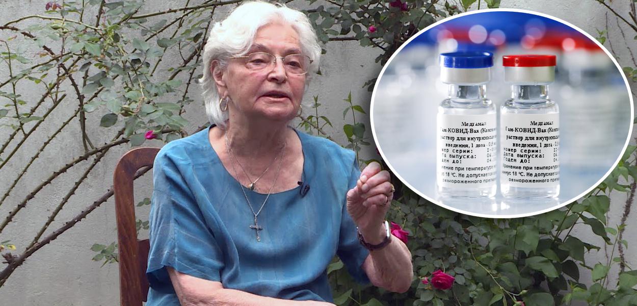 Ana Gligic e vacina russa