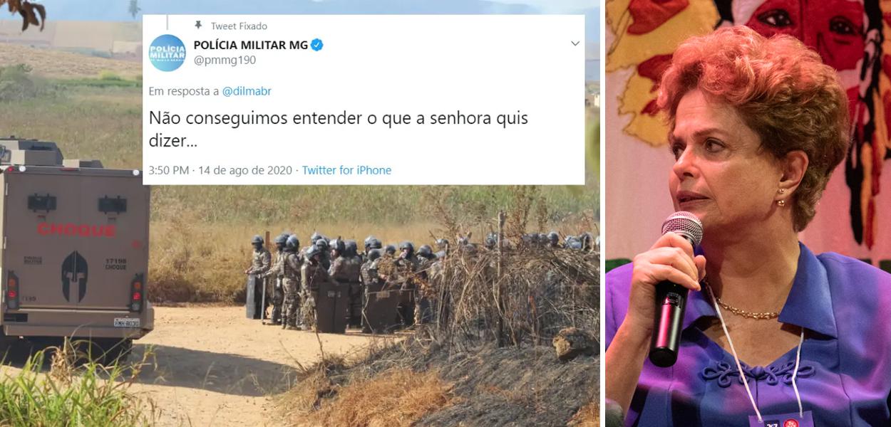 Polícia Militar de Minas Gerais e Dilma Rousseff