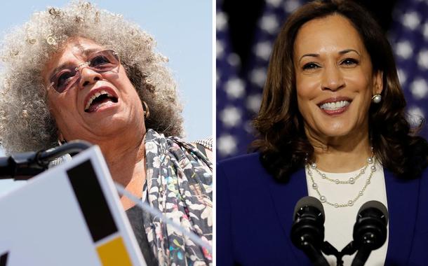 Angela Davis e Kamala Harris